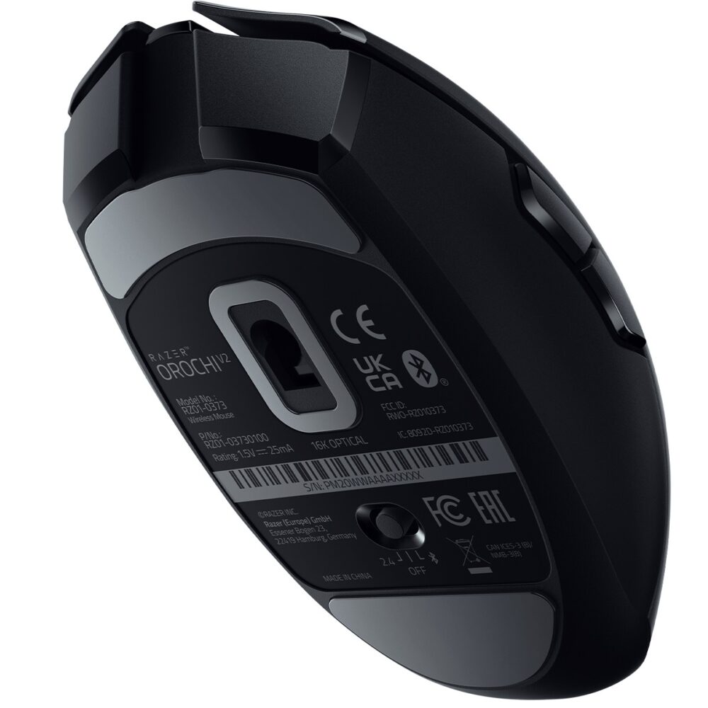 Alternative view of Razer OROCHI V2 Black Ultra Lightweight - Dual Wireless - 5G 18K DPI - 950hrs Battery