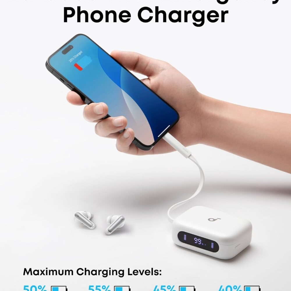 Alternative view of ANKER SOUNDCORE P41I ULTIMATE MFI EARPHONE WHITE