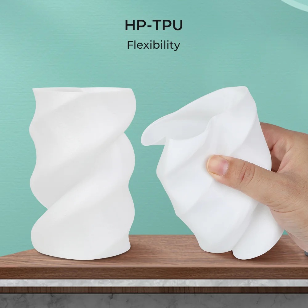 Alternative view of Creality HP-TPU White High Performance 3d printer Soft Adhesive material Filament 1kg 1.75