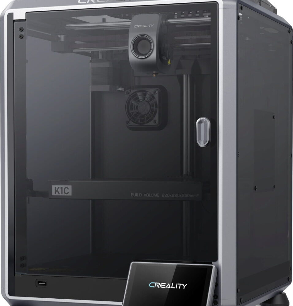 CREALITY K1C 3D Printer High Speed FDM Enclosed 600 mm/s silent fans, advanced nozzle more filaments