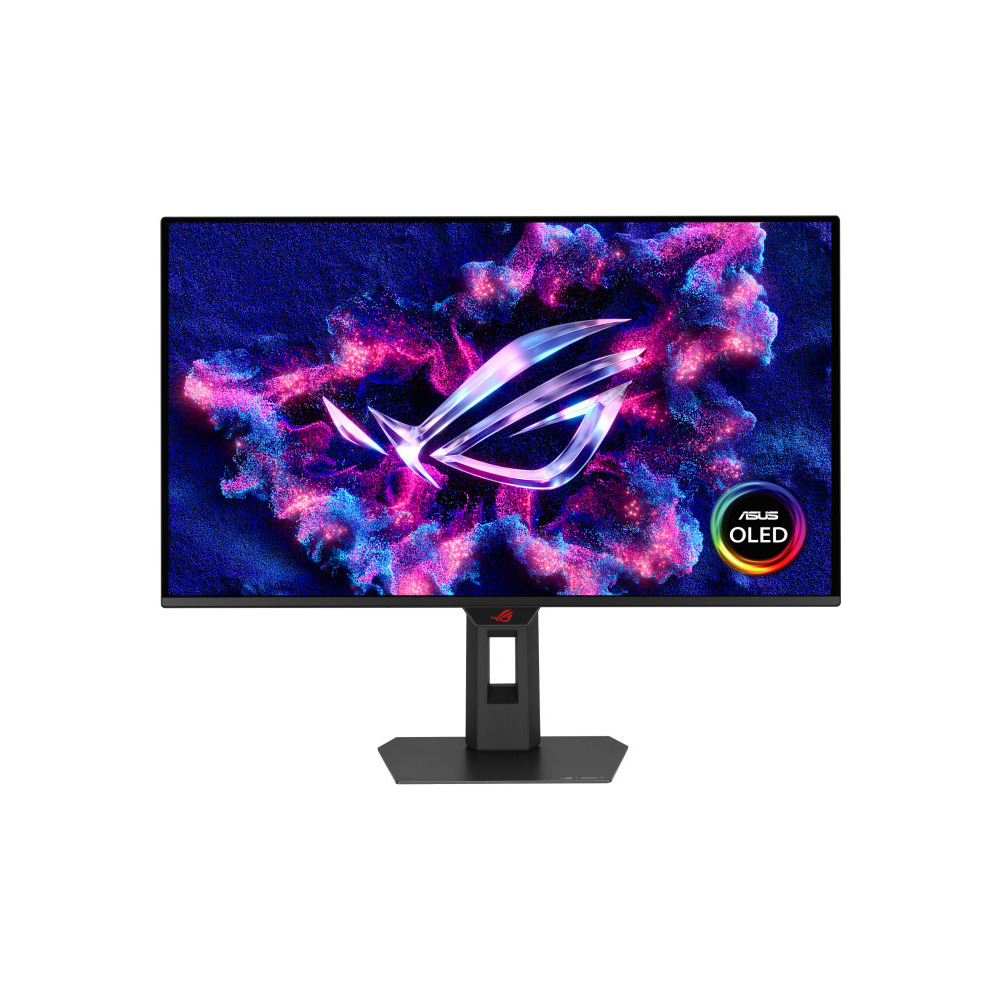 ASUS MONITOR ROG OLED XG27ACDMS 26.5 2560 x 1440 0.03ms, DisplayPort 1.4, HDMI, USB-C, Height Adjustable, G-SYNC Compatible, 3YearsW