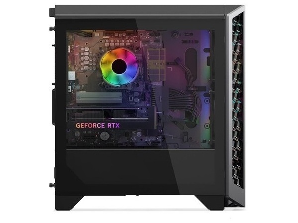Alternative view of LENOVO PC LOQ Tower 26ADR10/R7-8745HX/32GB/1TB SSD/NVIDIA GeForce RTX 5060 8GB/Win 11 Home/Luna GreyandEclipse Black
