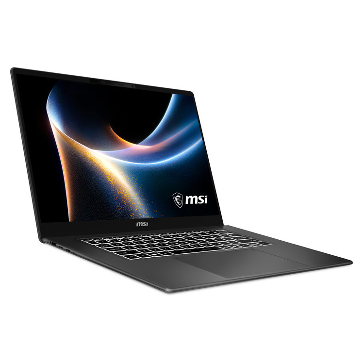 Alternative view of MSI Laptop Prestige 16 AI+ C3MG Copilot+ PC 16'' OLED 2880x1800 /Core Ultra X9 388H/32GB/2TB SSD NVMe PCIe 4.0/Intel Arc GPU B390/Win 11 Pro/2Y/Platinum Gray