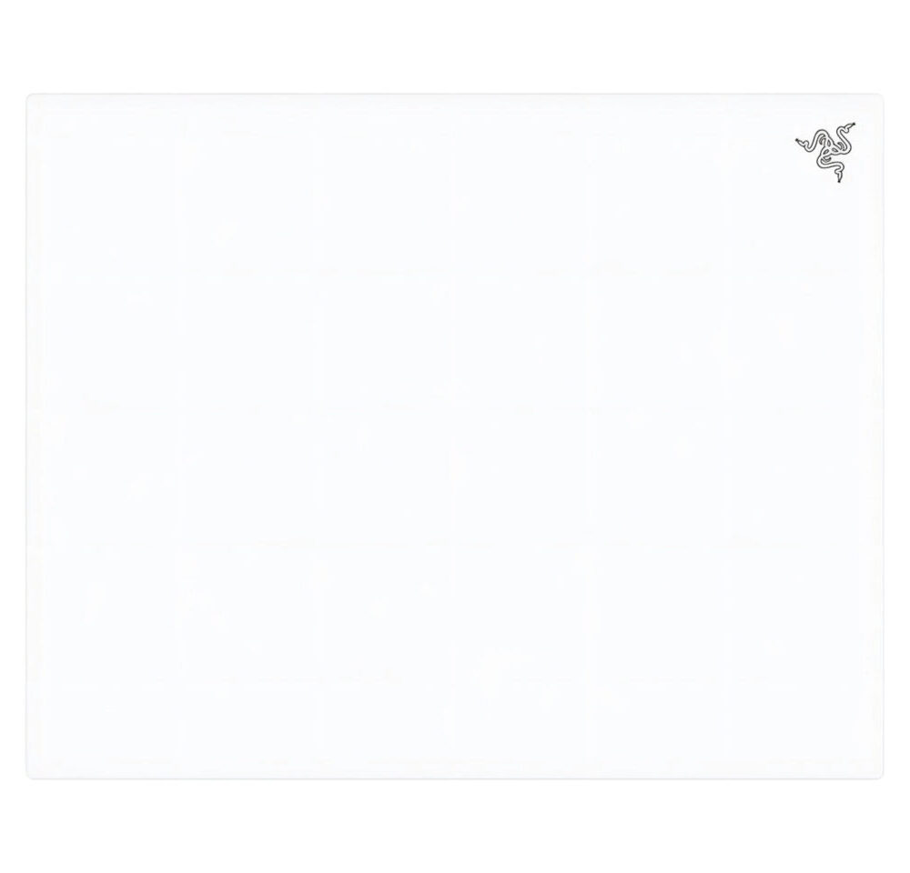 Razer ATLAS PRO White - Gaming Mouse Mat - 1.9mm Premium Tempered Glass - Scratch Resistant