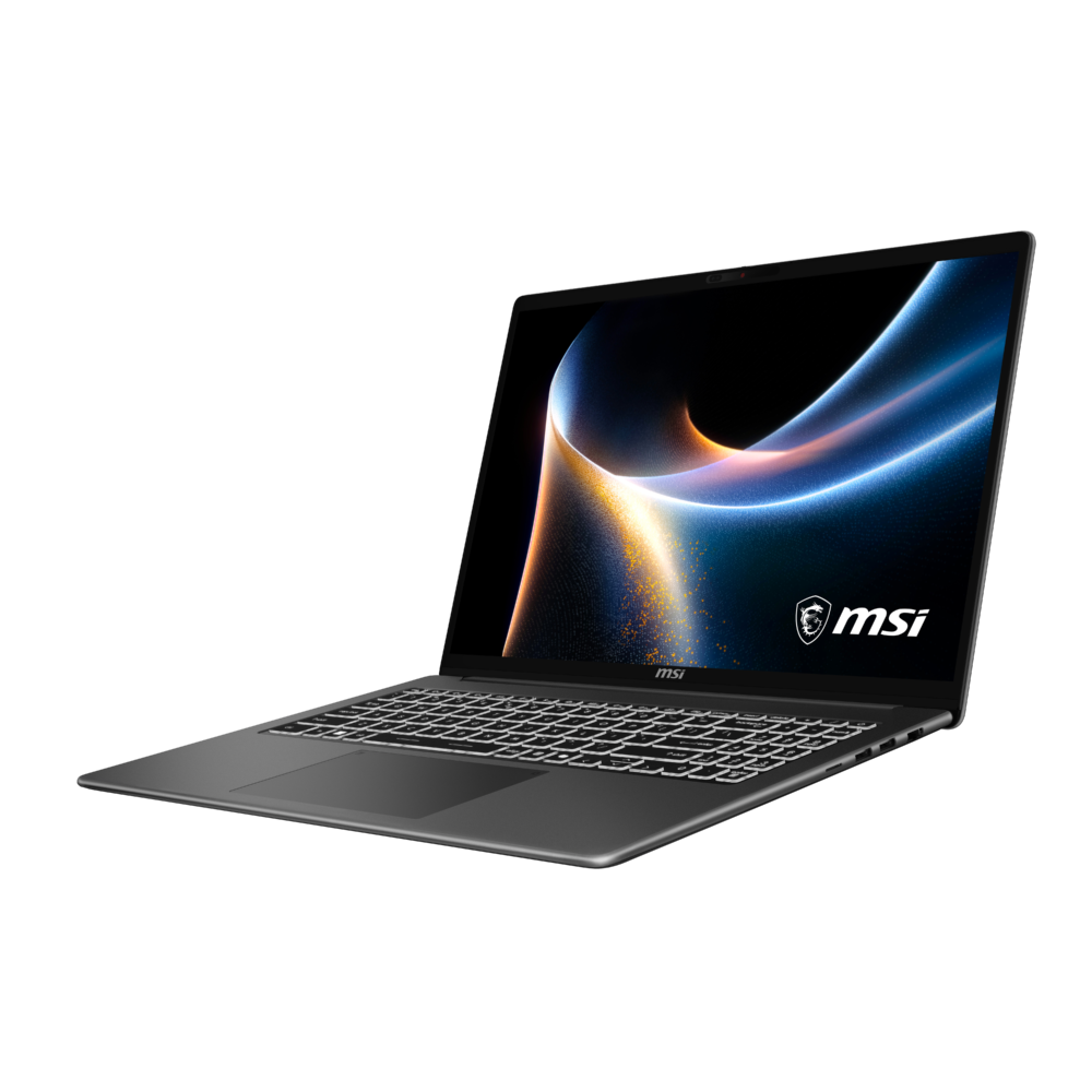 Alternative view of MSI Laptop Modern 16S G3MG 16'' IPS 1920x1200/Core 7 350/16GB/1TB SSD NVMe PCIe 4.0/Win 11 Home/2Y/Platinum Gray