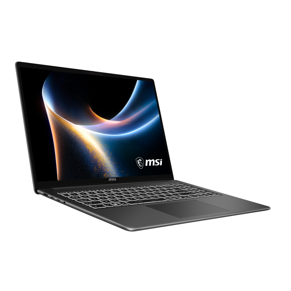 Alternative view of MSI Laptop Modern 16S AI+ G3MG 16'' OLED 1920x1200/Ultra 7 355/32GB/1TB SSD NVMe PCIe 4.0/Win 11 Pro/2Y/Platinum Gray
