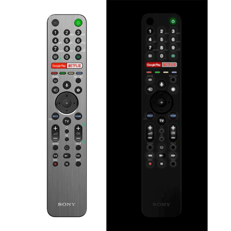 Alternative view of Sony RMF-TX611E Original backlit remote control Sony Bravia (φωτιζόμενο)