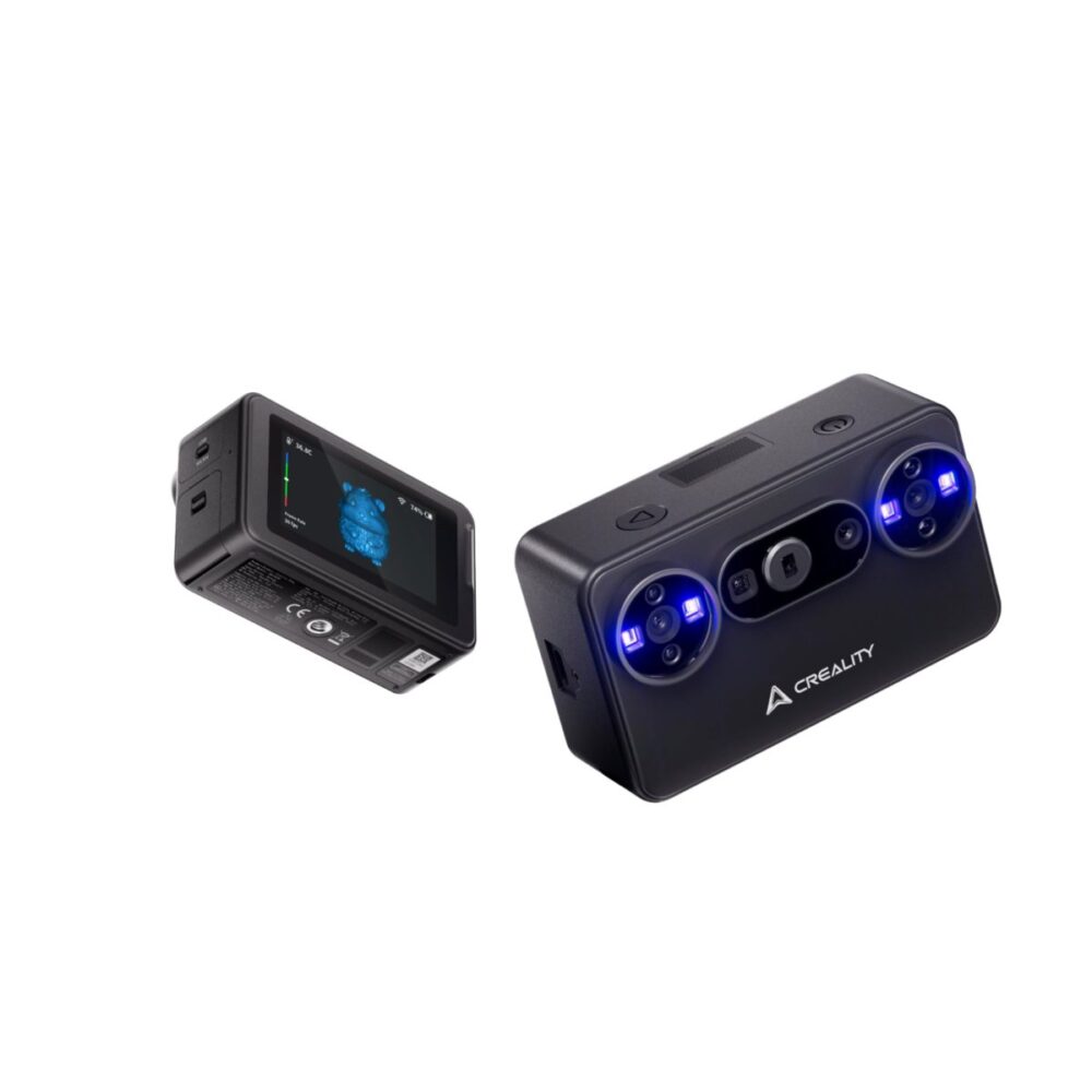 Creality Pika 3D Scanner - Dual light Blue Laser & Infrared, Windows Mac Android iOS, AI filling