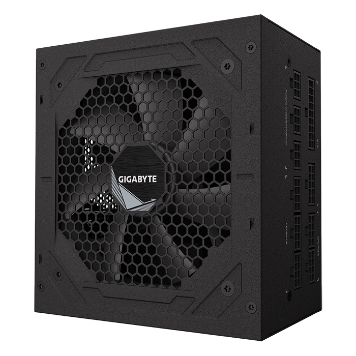 Alternative view of GIGABYTE Power Supply 850W Ultra Durable Fully Modular 80+Plus GOLD Main Japanese capacitors