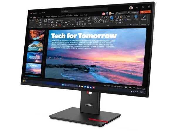 LENOVO Monitor ThinkVision T27QD-40 27'' QHD IPS, HDMi, Display Port, Ethernet, Height adjustable, 3YearsW - Image 5