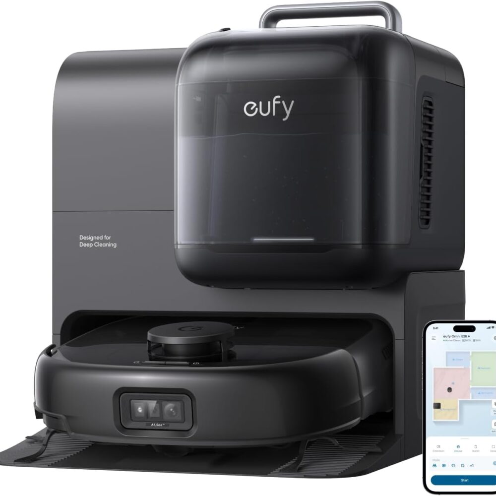 Anker Eufy Robot Vacuum Cleaner E28 Omni with Mop All-In-One