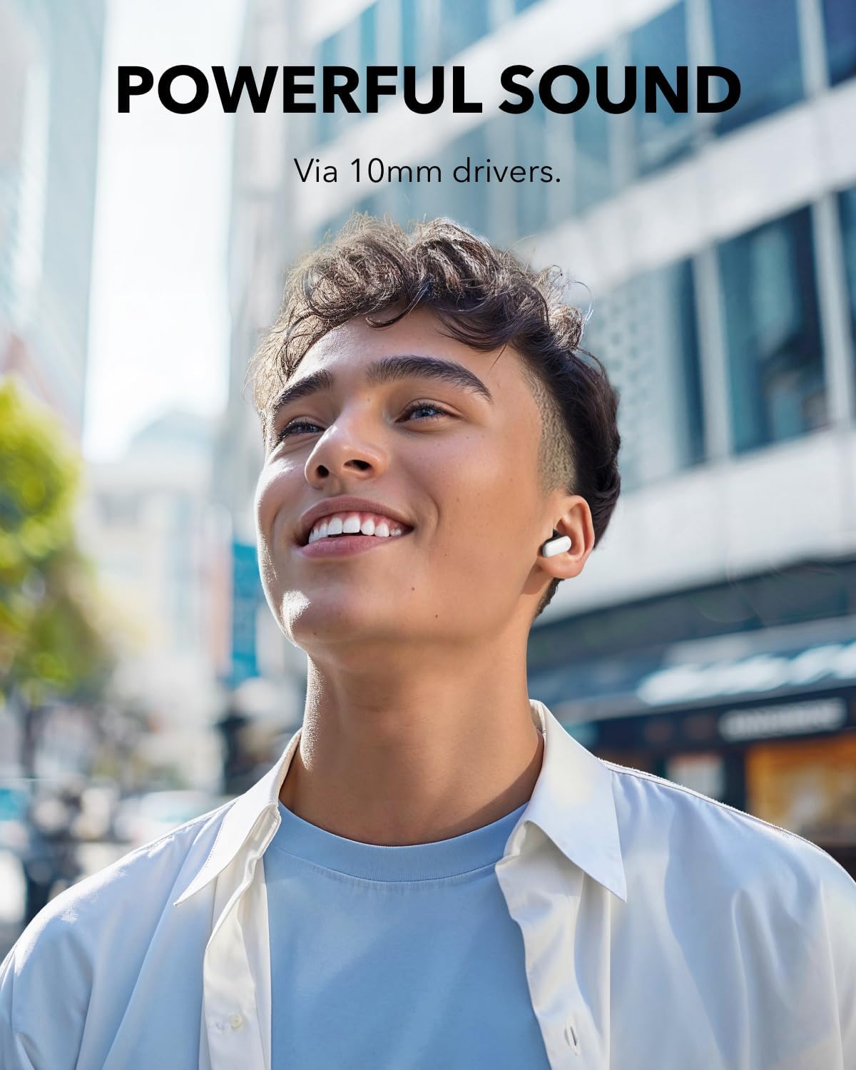 ANKER Soundcore P30i TWS Earphones Smart NC White - Image 4