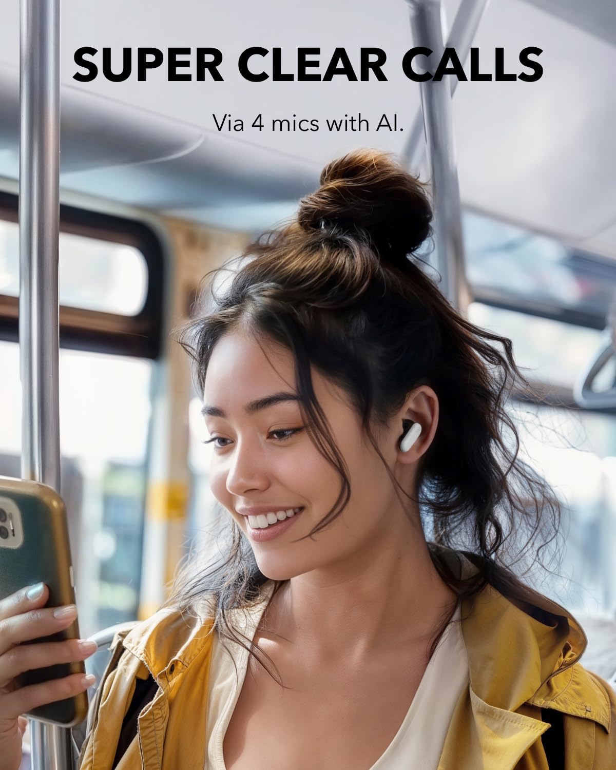 ANKER Soundcore P30i TWS Earphones Smart NC White - Image 6
