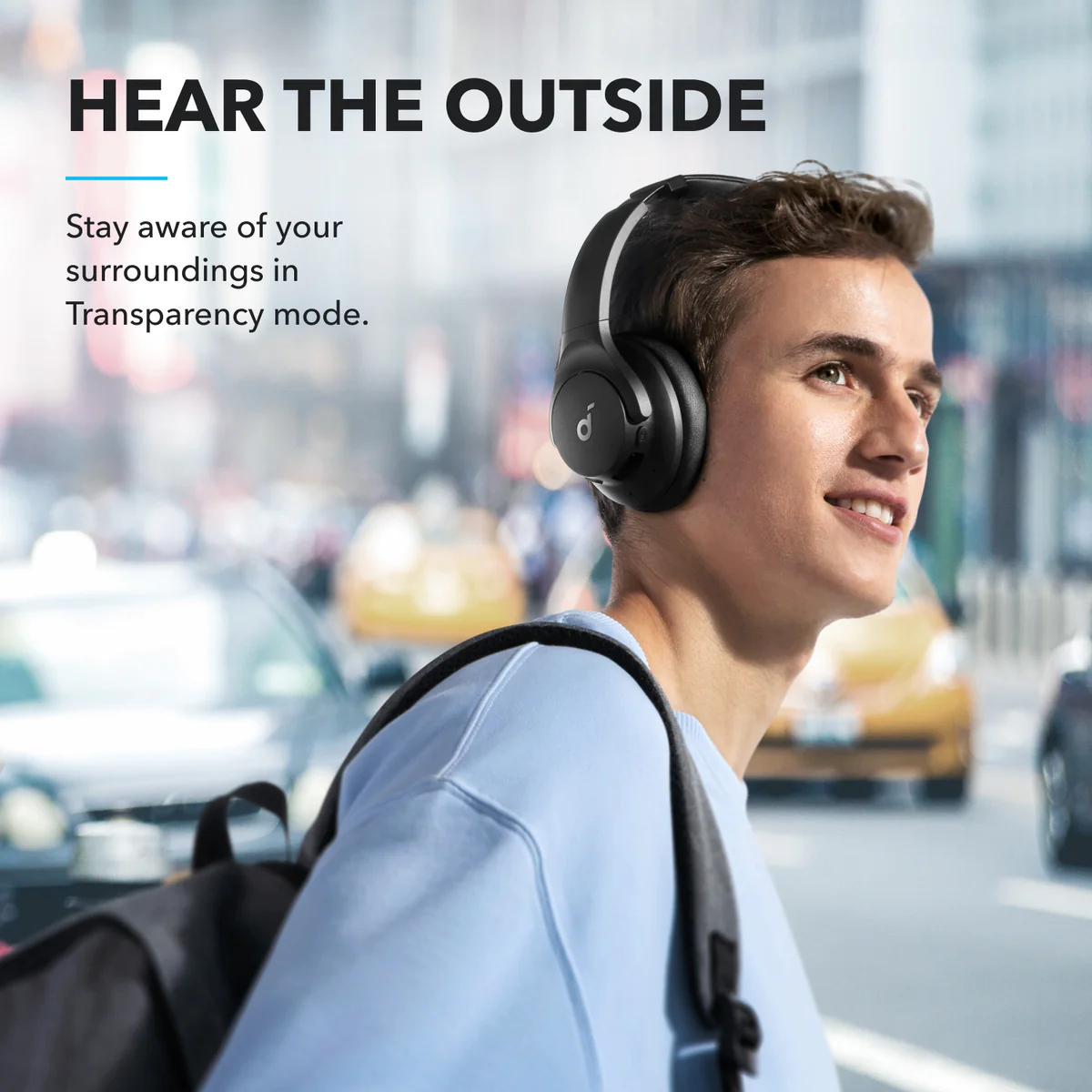ANKER Soundcore Q20i Headphone Hybrid Active Noise Cansellation - Image 5