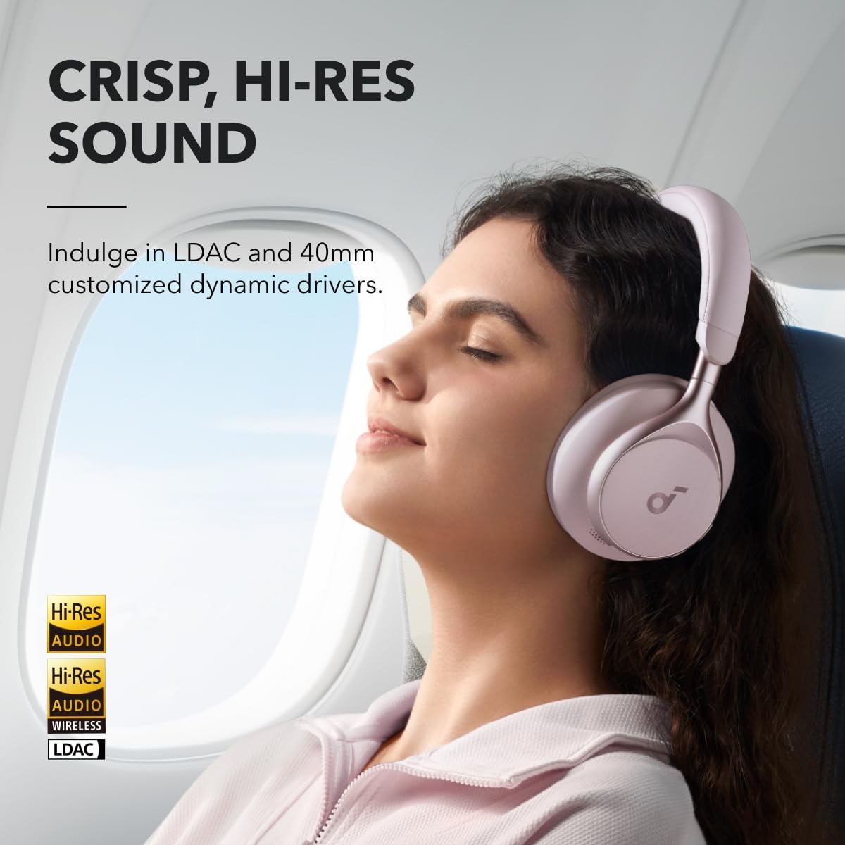 ANKER Headphone Space One Pink - Image 4