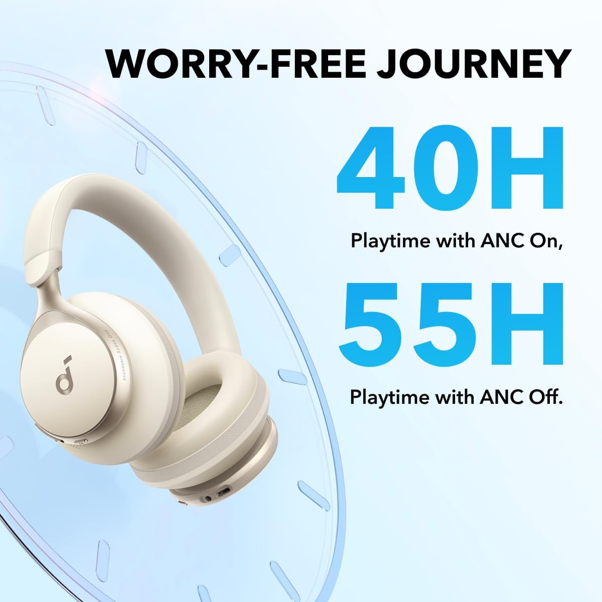 ANKER Headphone Space One White - Image 5
