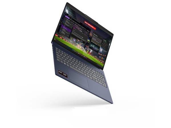 Alternative view of LENOVO Laptop IdeaPad Slim 5 16AGP11 16'' WUXGA OLED/Ryzen AI 7-445/16GB/512GB SSD/AMD Radeon 860M Graphics/Win 11 Home/3Y CAR/Cosmic Blue
