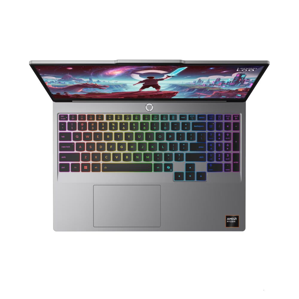 Alternative view of LENOVO Laptop LOQ 15AHP11 15.3'' FHD IPS/R7-250/16GB/512GB SSD/NVIDIA GeForce RTX 5060 8GB/Win 11 Home/3Y Premium/Luna Grey