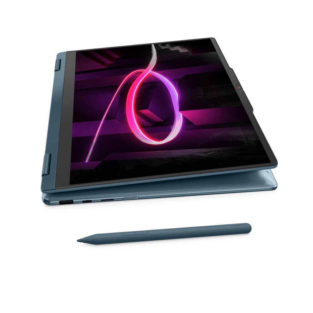 Alternative view of LENOVO Laptop Yoga 7 2-in-1 14AGP11 14'' WUXGA OLED/Ryzen AI 5 435/16GB/512GB/AMD Radeon 840M/Win 11 Home/3Y Premium/Tidal Teal