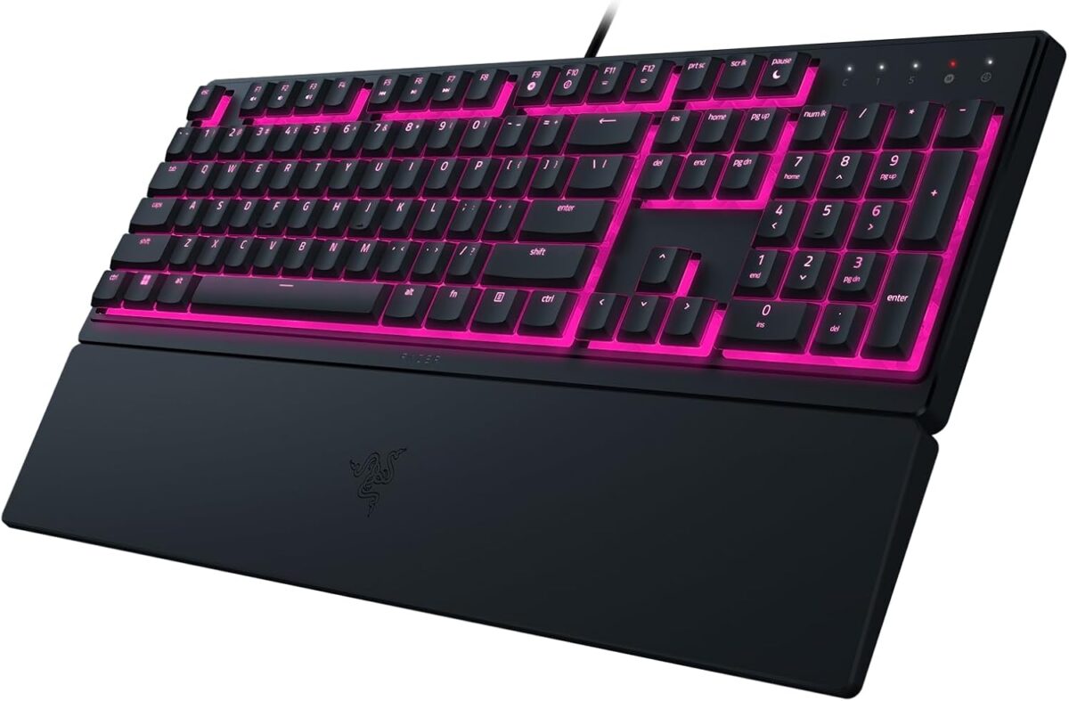 Razer ORNATA V3 X Gaming Keyboard - Low Profile Membrane - Split Resist - RGB - UK Layout - Image 2