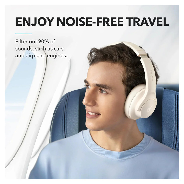 ANKER SOUNDCORE Q20I HEADPHONE WHITE - Image 5