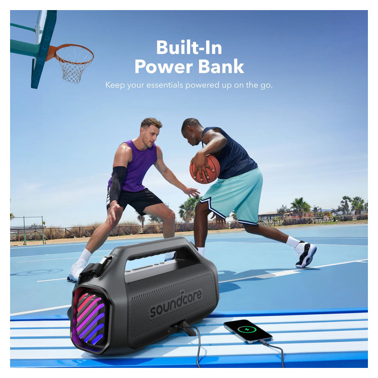 ANKER SOUNDCORE BOOM 2 PLUS BT6 SPEAKER 140W BLK - Image 3
