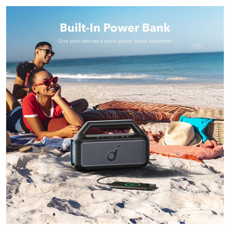 ANKER SOUNDCORE BOOM 2 BT6 BT SPEAKER 60W BLACK - Image 4