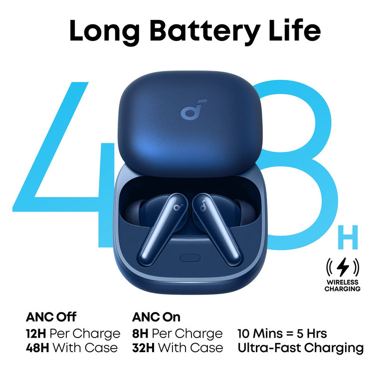 ANKER SOUNDCORE LIBERTY 5 EARPHONES BLUE - Image 6