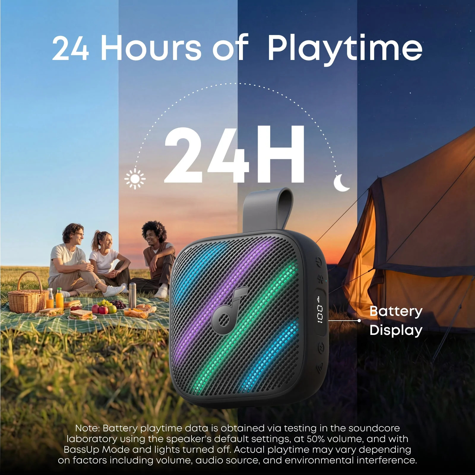 ANKER SOUNDCORE BOOM GO 3I BT SPEAKER 15W BLACK - Image 3