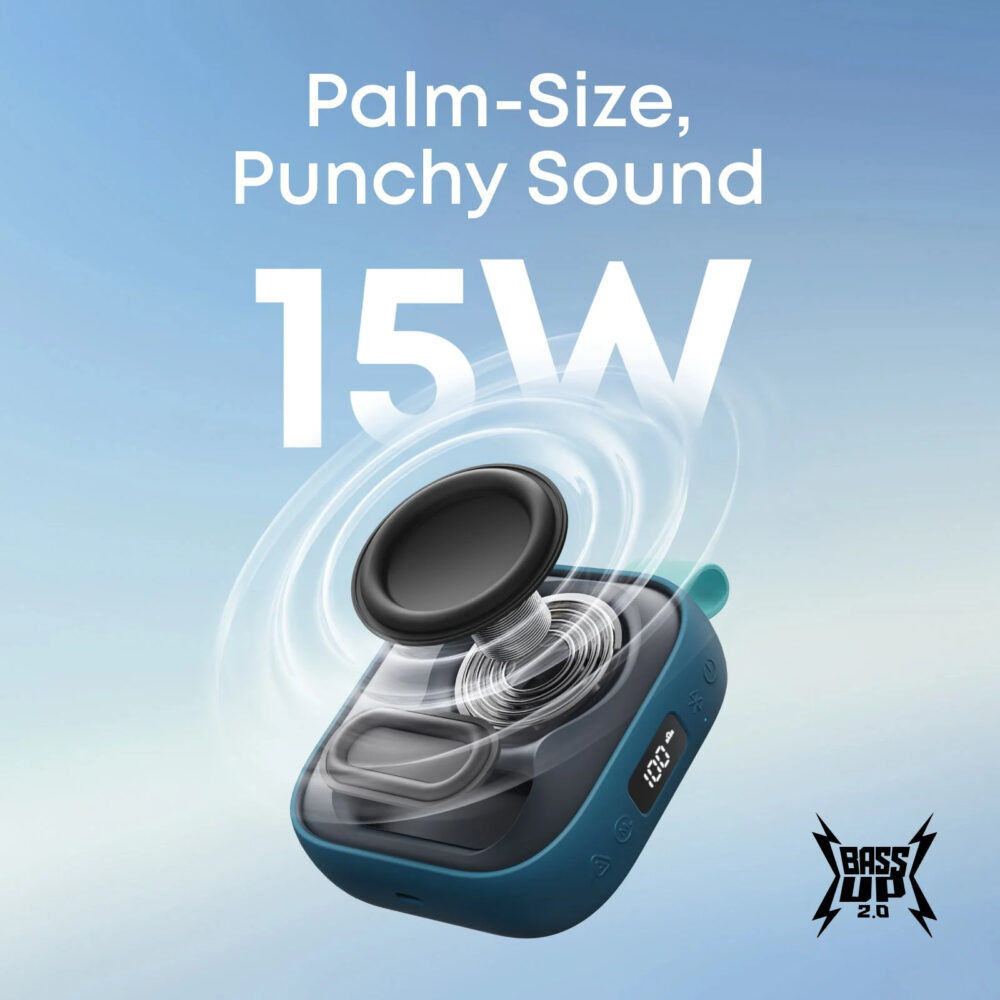 Alternative view of ANKER SOUNDCORE BOOM GO 3I BT SPEAKER 15W BLUE