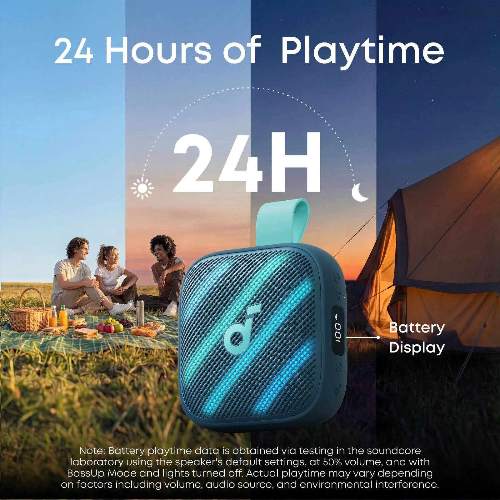 ANKER SOUNDCORE BOOM GO 3I BT SPEAKER 15W BLUE - Image 3