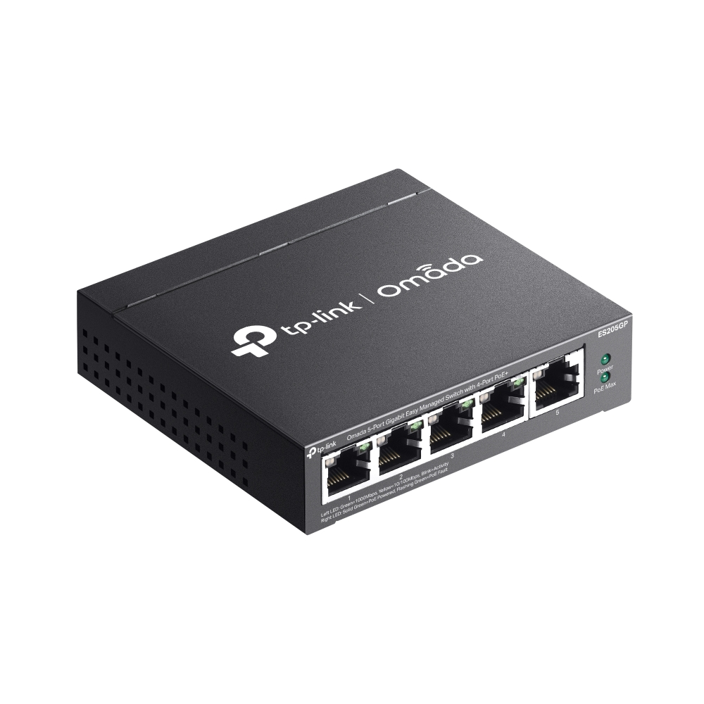 TP-LINK SWITCH OMADA ES205GP 5 PORT MANAGED 4-Port PoE+ - Image 4