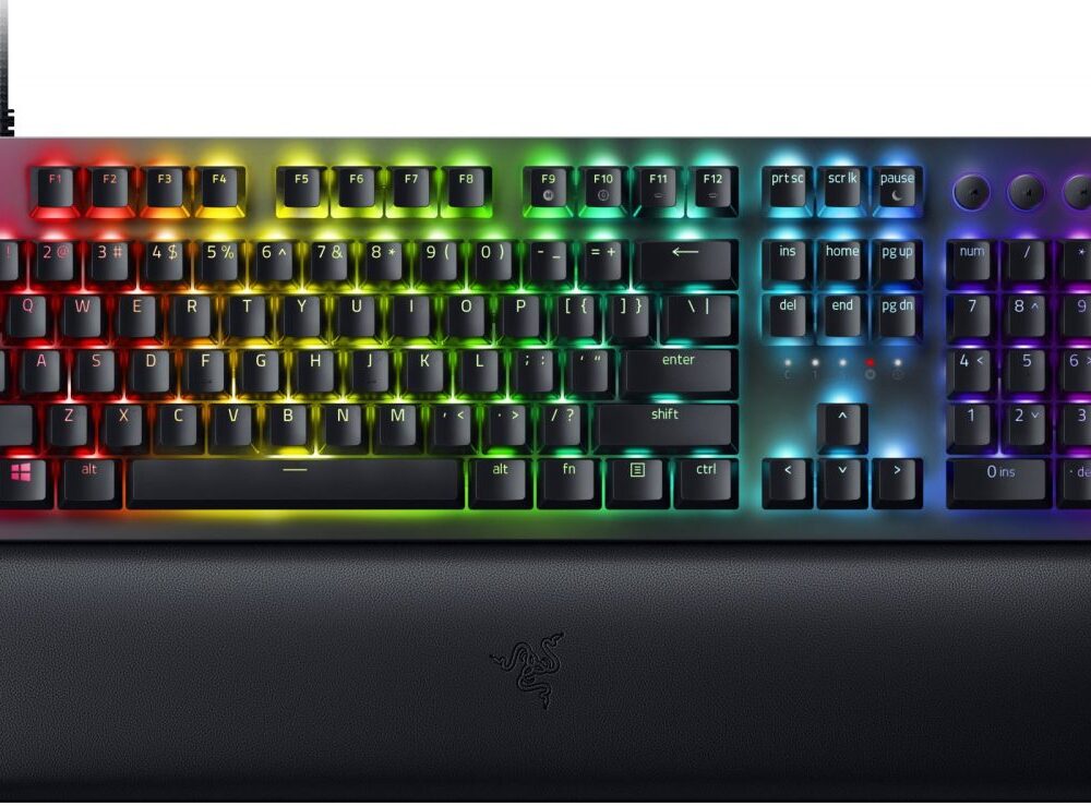 Razer HUNTSMAN V2 - RGB Optical Gaming Keyboard (Linear Red Switch) - US Layout
