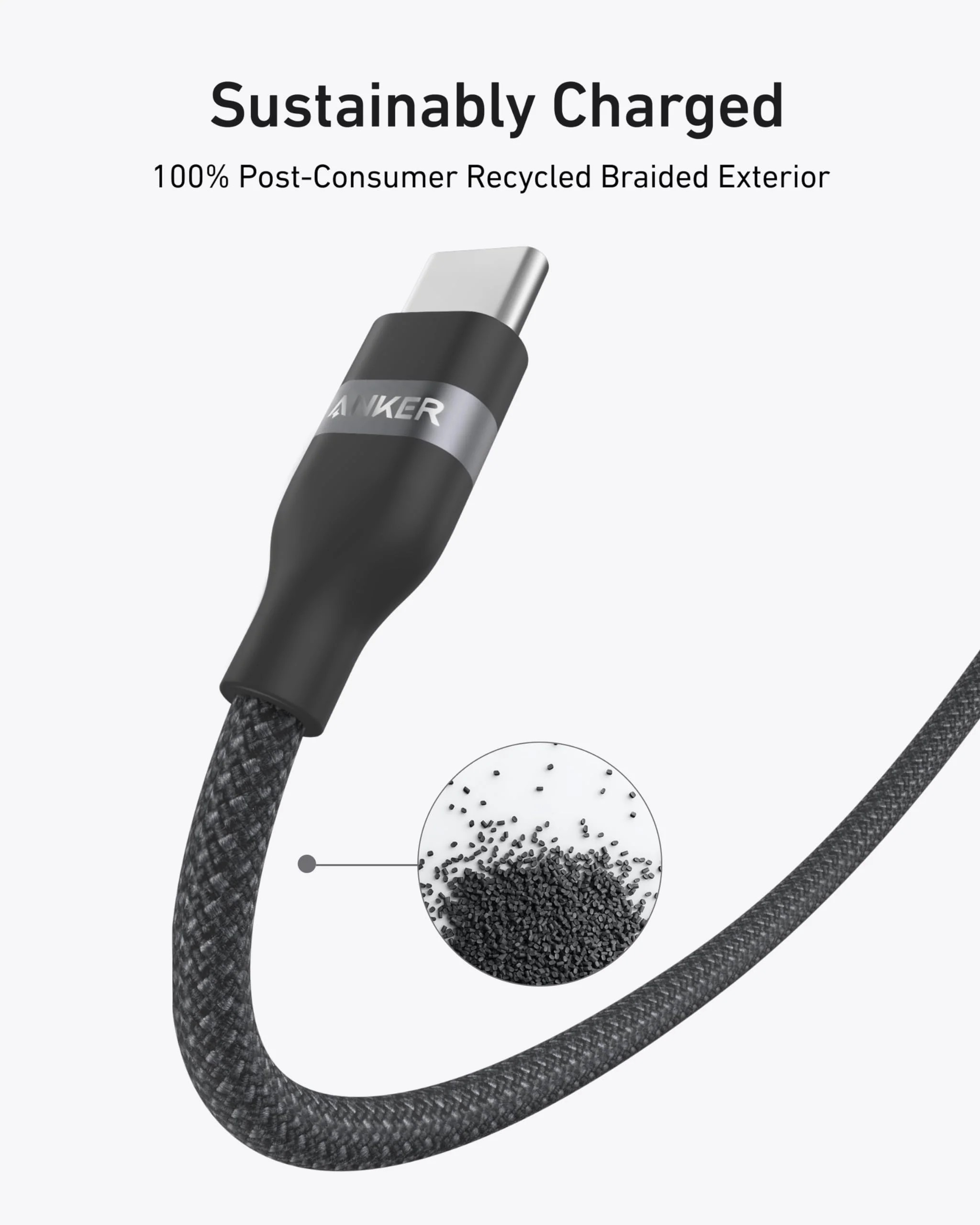ANKER USB-C TO USB-C CABLE 240W BRAIDED 1.8 BLK - Image 5